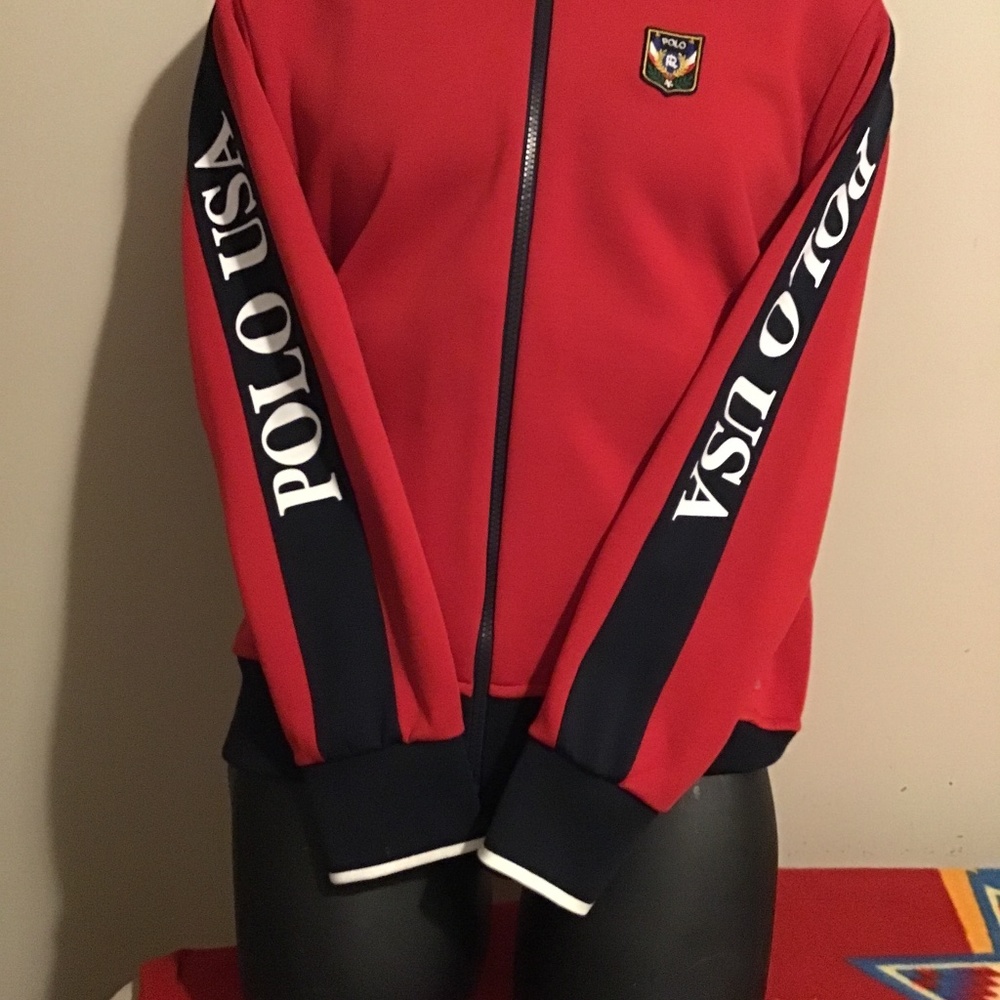 🔥#7, POLO, size S/P, zipper gets stuck at collar, in great cond. otherwise - Picture 5 of 10